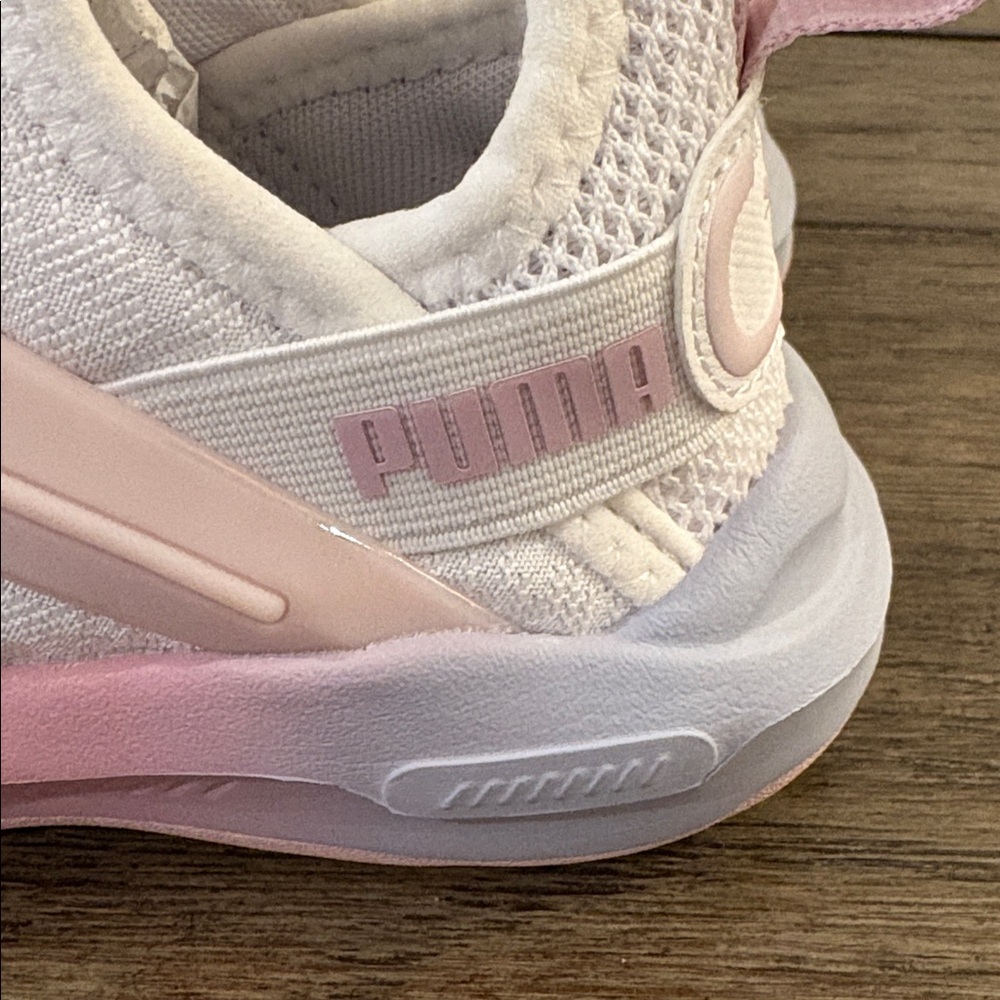 NEW [Puma] Soft Enzo 5 Rose Little Kids Athletic Sneakers Girls Youth Sz 11 - Picture 9 of 12